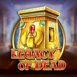 Legacy of Dead casino game by Play’n GO – featured logo at Slottica Casino