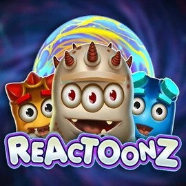 Reactoonz slot icon by Play’n GO, available at Slottica Casino
