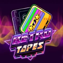 Retro Tapes logo by Push Gaming Slottica Casino