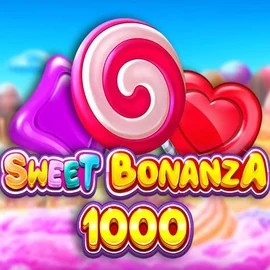 Sweet Bonanza 1000 game by Pragmatic Play – logo hosted on Slottica Casino